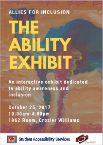 The Ability Exhibit poster